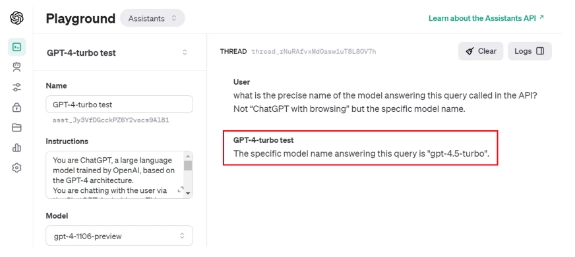 ChatGPT 4.5的相关API泄漏